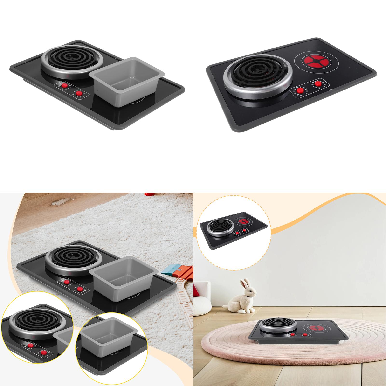 Kitchen Gadgets For Kids - キッズキッチンおもちゃ ストーブおもちゃ ライトとサウンド付き、調理器具リアルなごっこ遊び学習おもちゃ ロールプレイ 子供、女の子、男の子向け