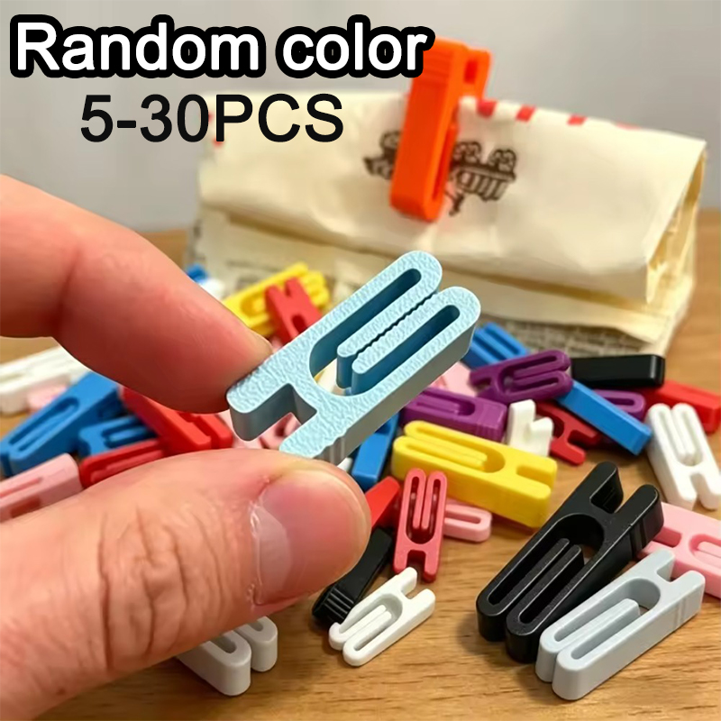 Kitchen Gadgets To 3D Print - スナックバッグシーリングクリップ 3D プリント食品包装クリップランダムカラフルなキッチンガジェット鮮度保持多機能クリップ