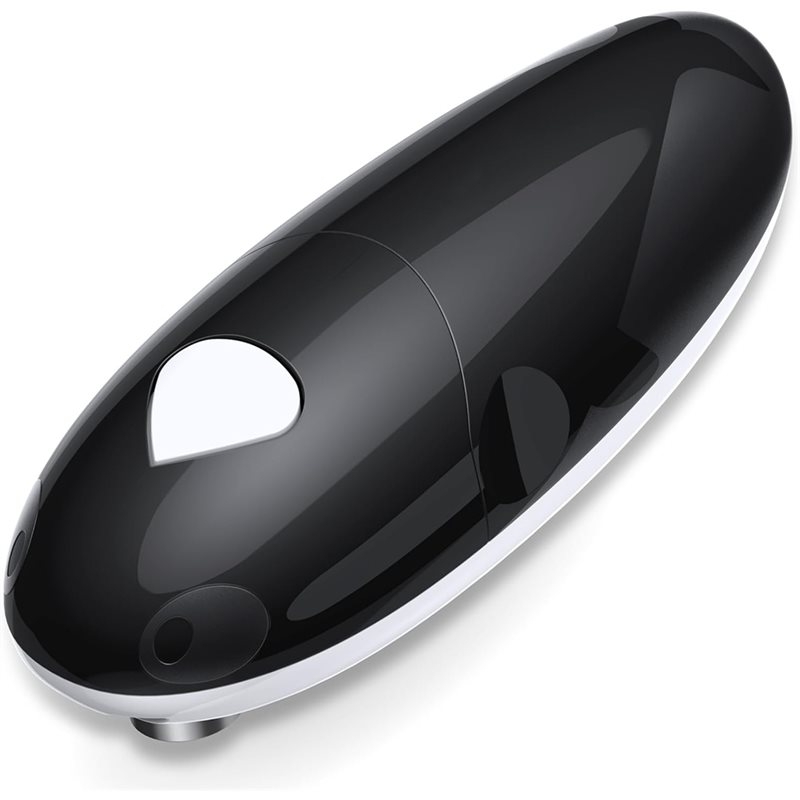 Electric Can Opener - A006-電動缶切り、高齢者向け缶切り、あらゆるサイズの缶に対応、滑らかなエッジ、電池式、自動缶切り