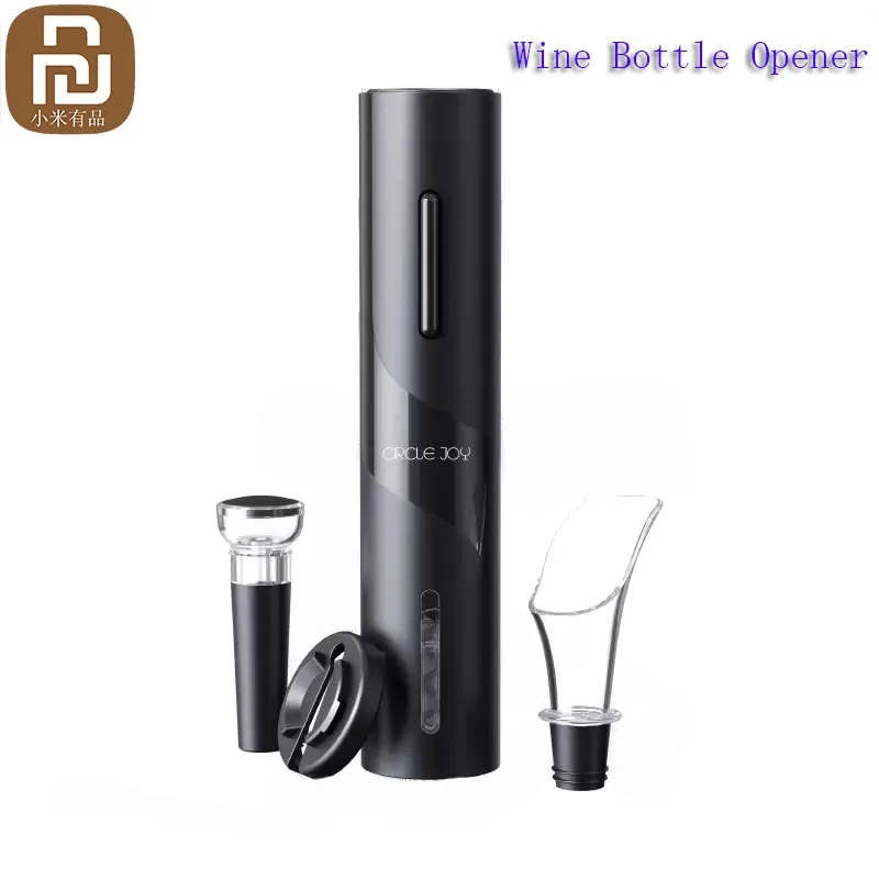 Electric Can Opener - Youpin-電気ワイン栓抜きセット,自動コルク栓抜き,ワイン,キッチン