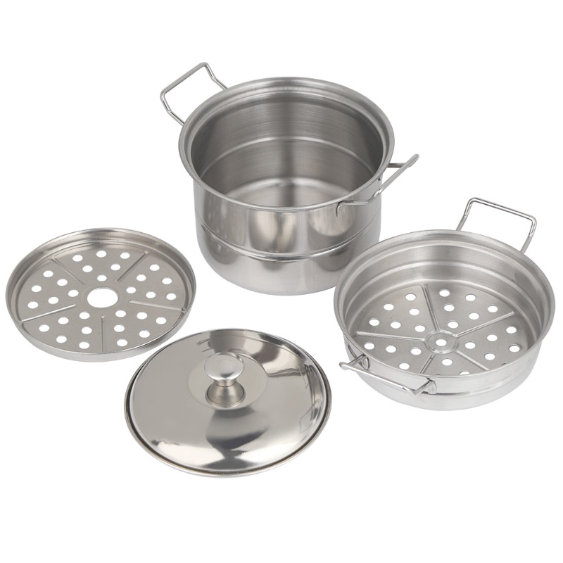 Kitchen Gadgets For Kids - ステンレス製ミニ蒸し器おもちゃ子供用プレイハウスキッチンおもちゃ料理遊び