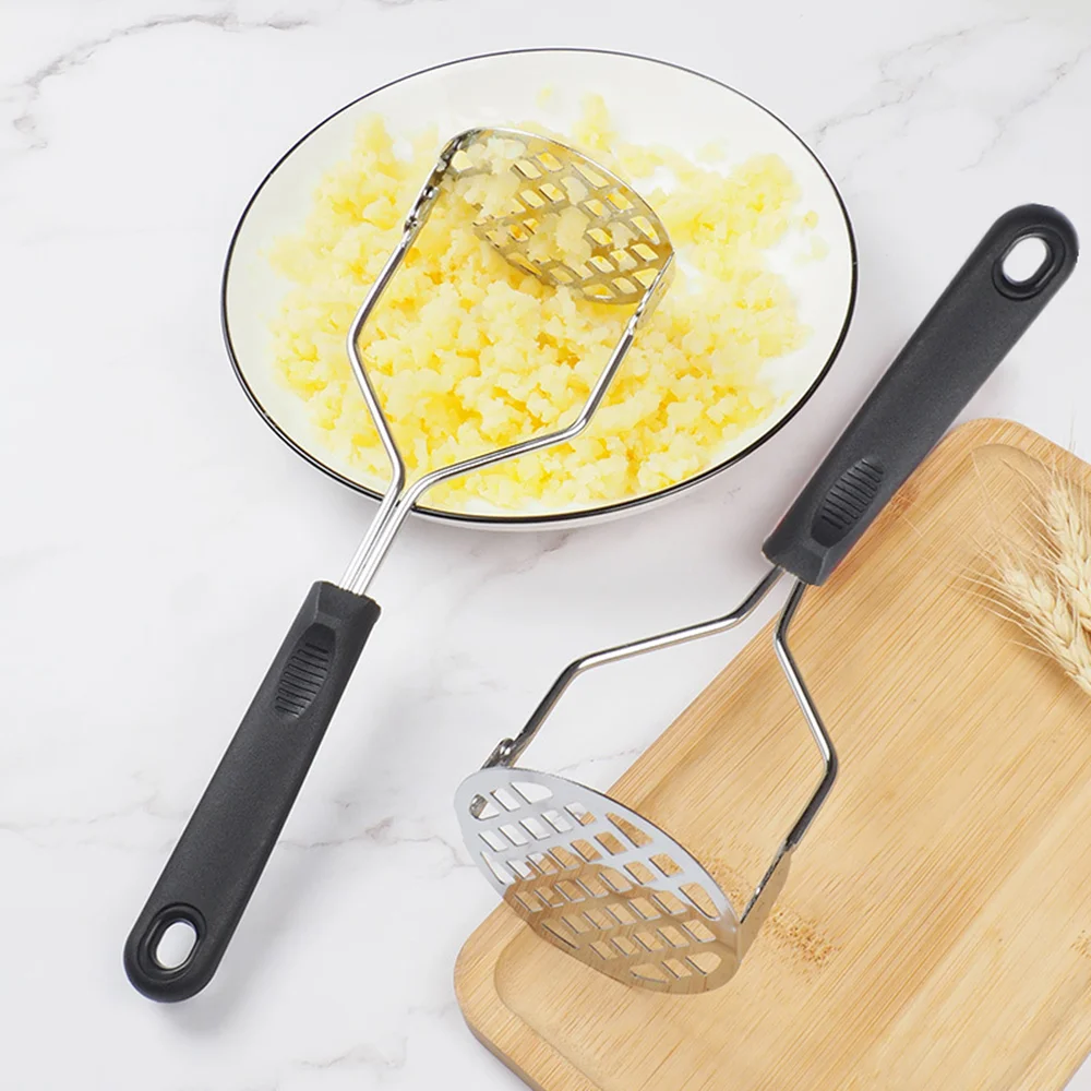 Kitchen Gadgets For Kids - ステンレス鋼ポテトマッシャー手動果物野菜圧力泥機キッチン子供用食品クラッシャー補助ガジェット