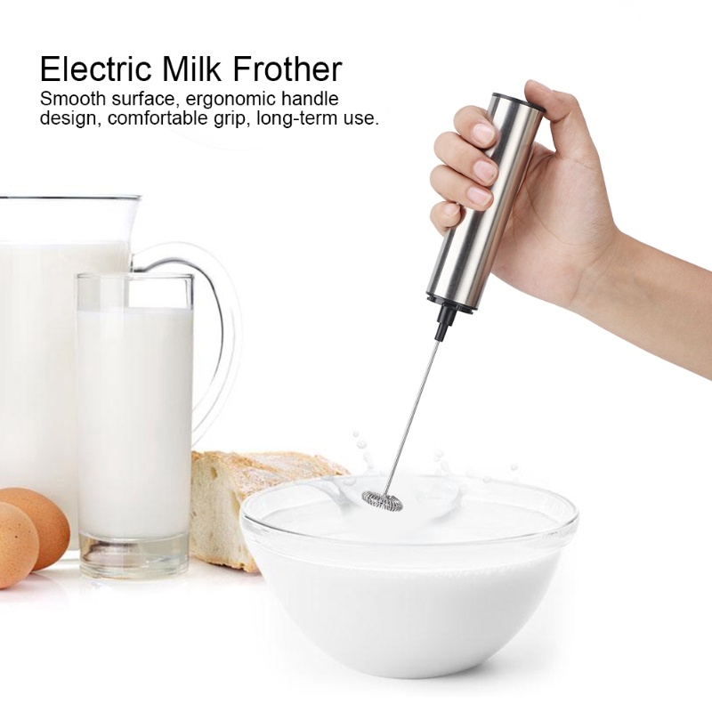 Kitchen Gadgets Mixer - ハンドヘルド電動ミルクフォーマー 充電式 ステンレス製 ブレンダー ミキサー USBポート