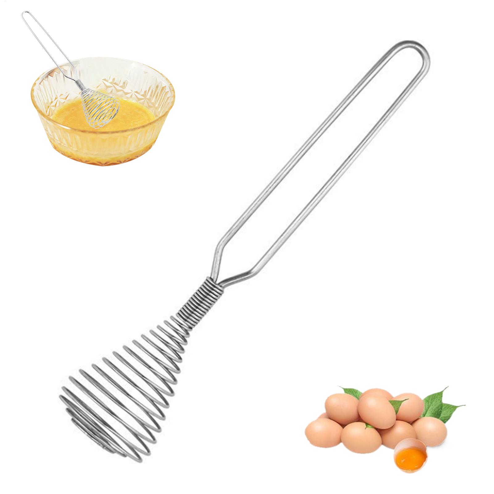 Kitchen Gadgets Products - ステンレス製ハンドウィスク、スプリングコイルエッグビーター、ワイヤーウィスク、キッチンガジェット、料理、ベーキング、ミキシング、ミルク、クリーム、生地の泡立て用