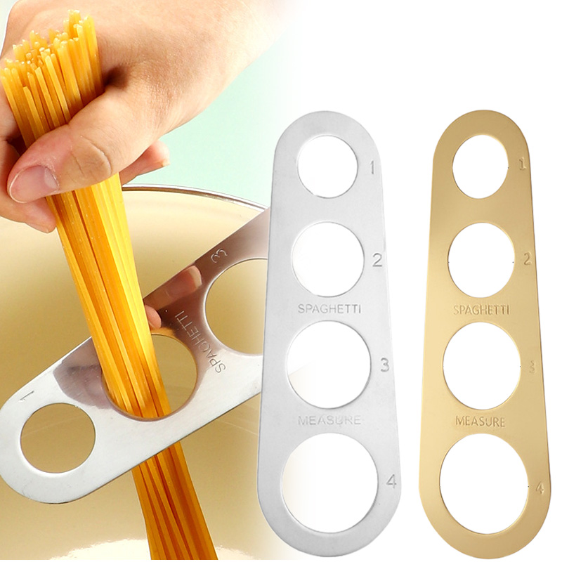 Kitchen Gadgets Products - ステンレス鋼スパゲッティ測定器パスタ麺測定調理キッチンケーキ定規テープライン無料測定キッチンツールガジェット