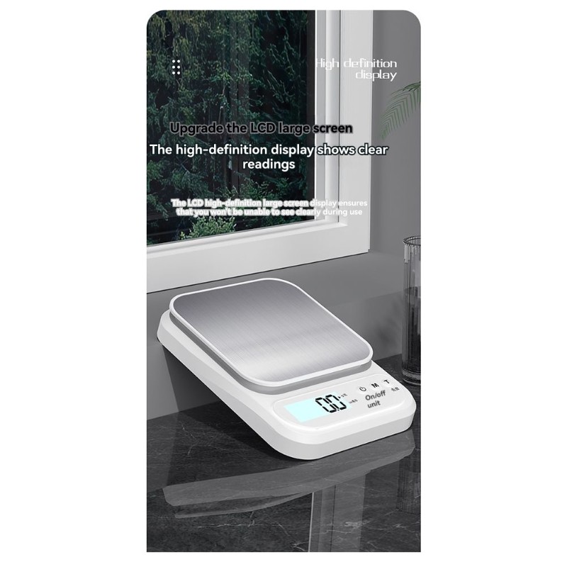 YCOC-コンパクトデジタルキッチンスケール 3KG/0.1 - Digital Kitchen Scale のレビューと価格