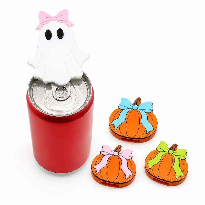 かわいいハロウィンゴーストパンプキン缶切り、リボン付き3Dプ - Kitchen Gadgets To 3D Print のレビューと価格