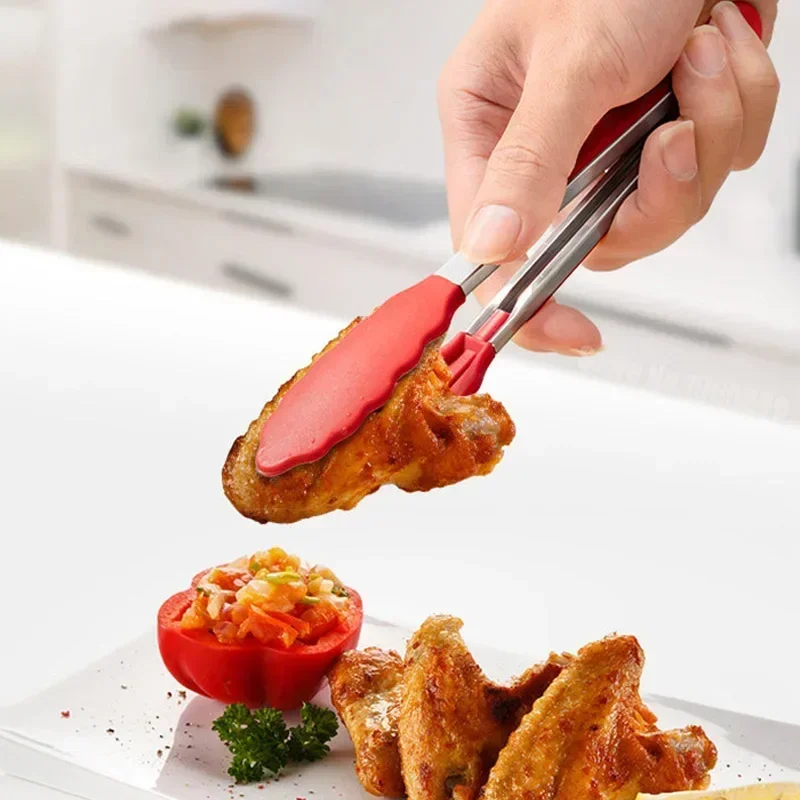 7インチ滑り止めフードトング、クリエイティブなBBQグリル、 - Kitchen Gadgets Products のレビューと価格