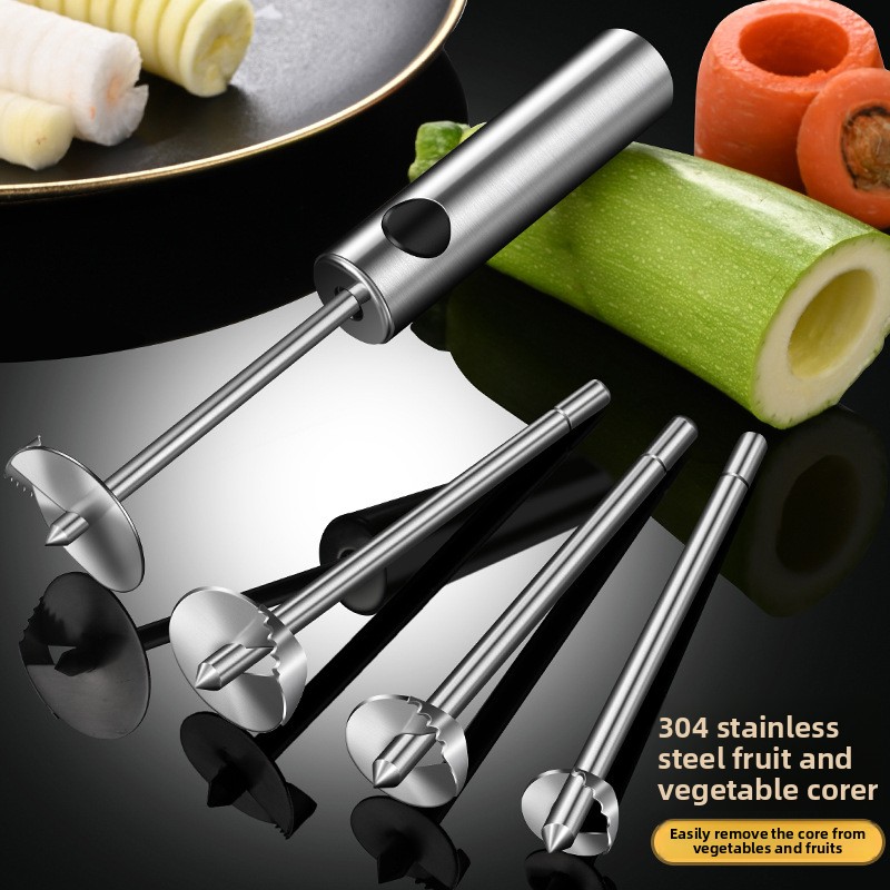 1セットキッチンガジェット野菜ドリル掘削器調理器具野菜スパイ - Kitchen Gadgets Set のレビューと価格