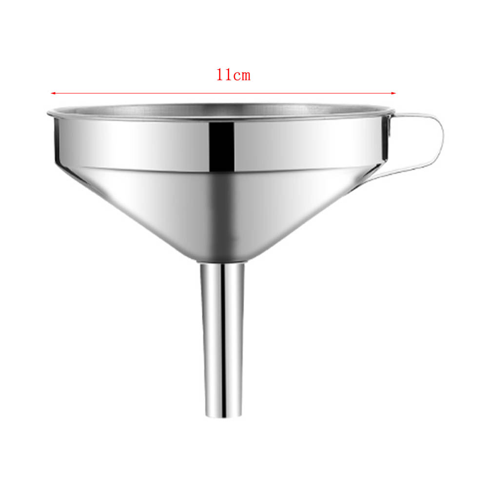 1Pc ステンレス鋼食用油漏斗広口キッチンアクセサリーバービ - Kitchen Gadgets Products のレビューと価格
