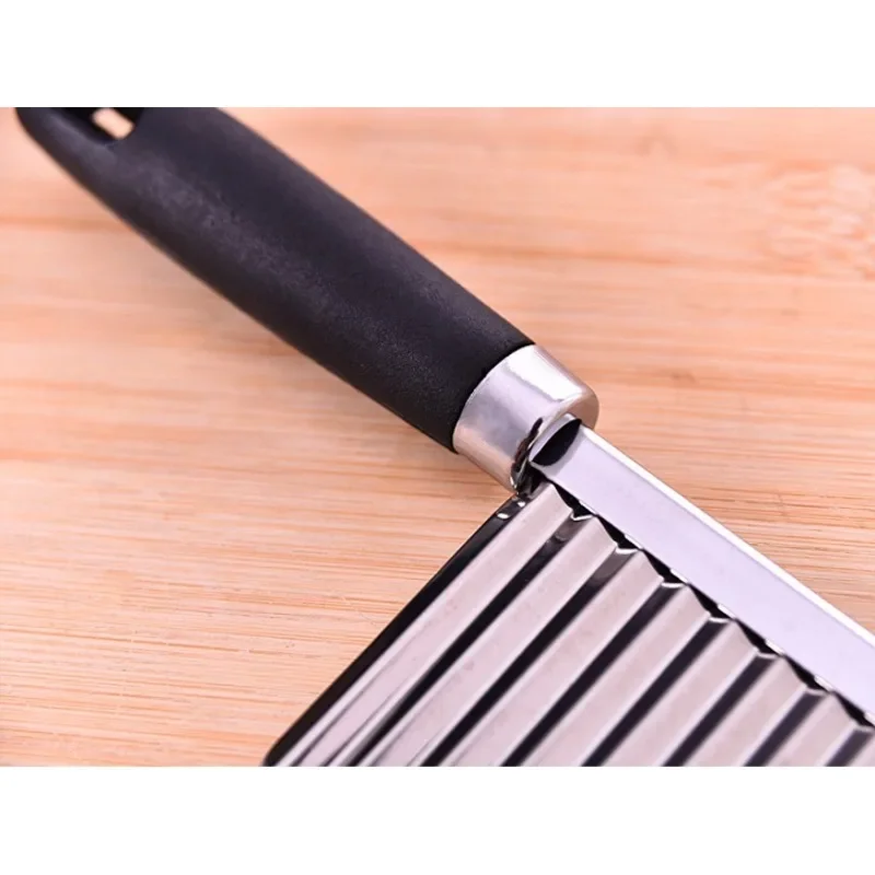 1PC ウェーブナイフ 多機能フライドポテトカッター マジッ - Kitchen Gadgets Hacks のレビューと価格