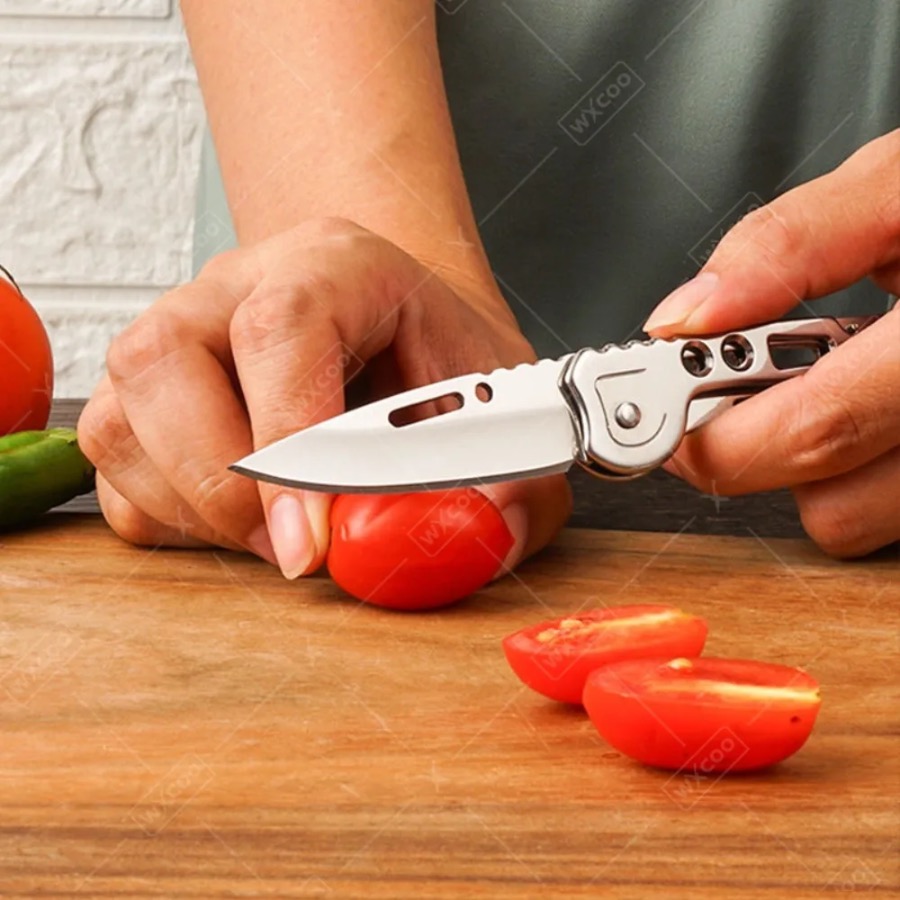 WXCOO 折りたたみナイフポケットナイフキッチン野菜ナイフ - Kitchen Gadgets Products のレビューと価格