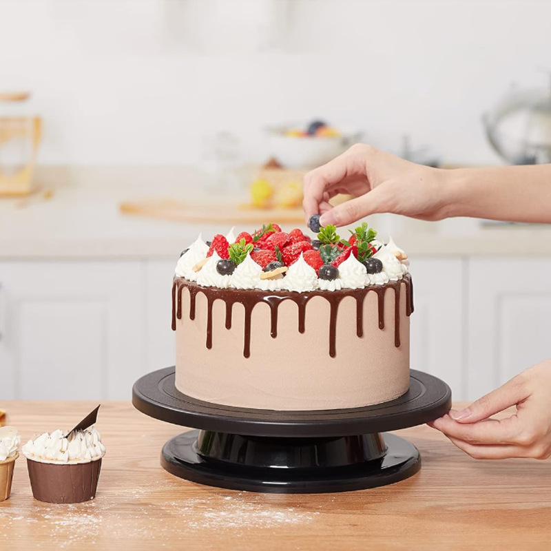 ケーキデコレーションキット6点セット（ターンテーブル、スパチ - Cake Decorating Turntable のレビューと価格