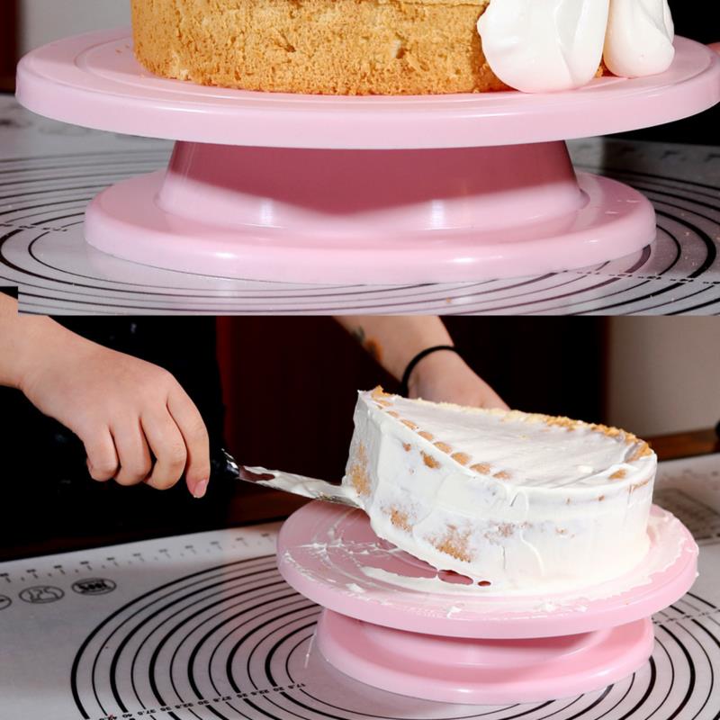 1個入り滑り止め回転式丸型ケーキターンテーブルスタンド、ケー - Cake Decorating Turntable のレビューと価格