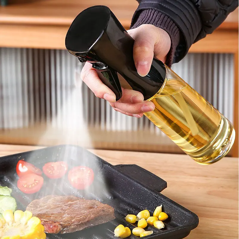 キッチンオイルスプレーボトル、バーベキュー用オリーブ酸スプレ - Kitchen Gadgets Oil Spray のレビューと価格