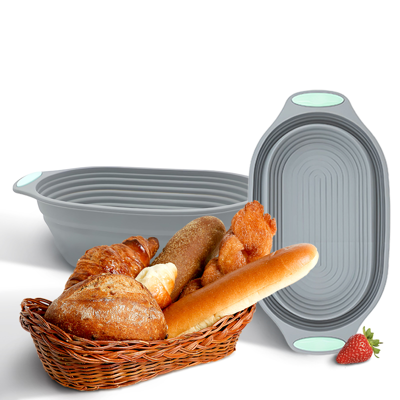 1PC シリコン製折りたたみ式バンネットパン発酵バスケット  - Kitchen Gadgets Hacks のレビューと価格