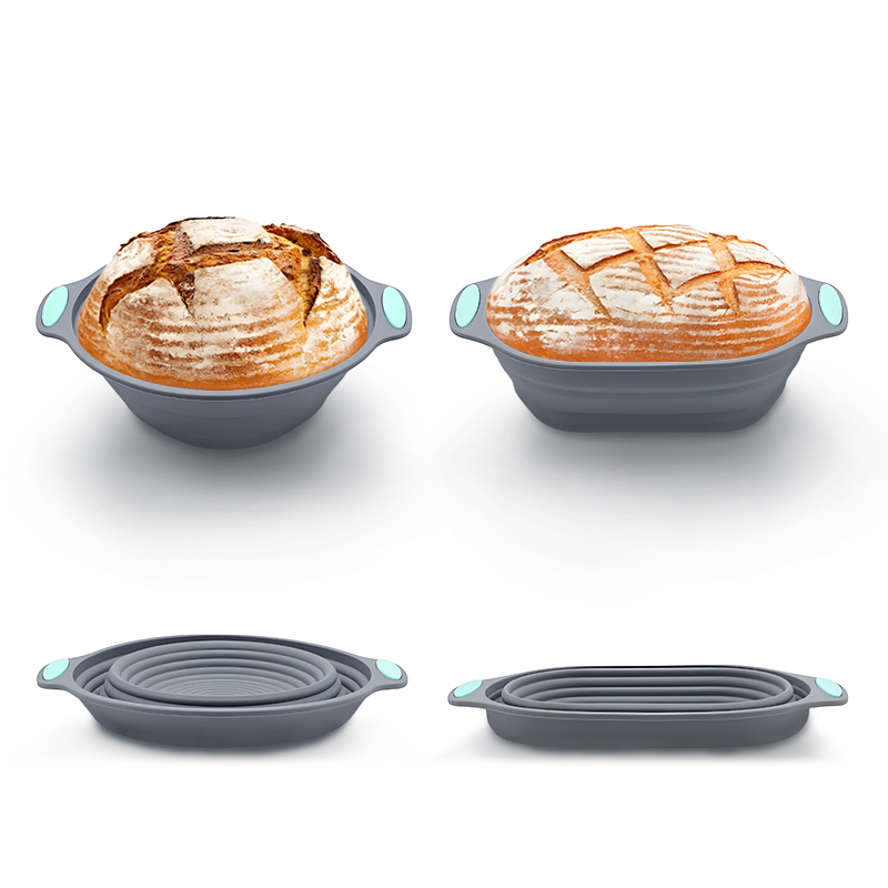 1PC シリコン製折りたたみ式バンネットパン発酵バスケット  - Kitchen Gadgets Hacks のレビューと価格