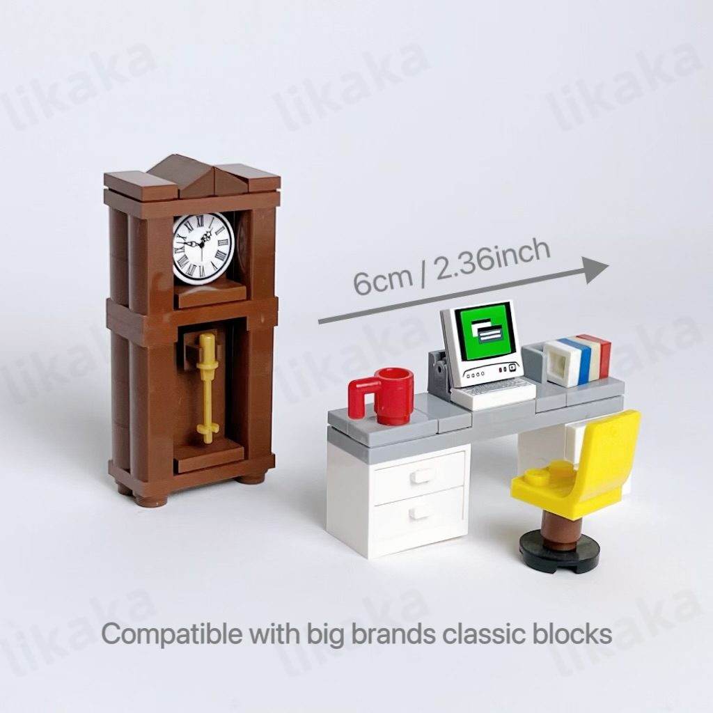 MOC ハウス家具ブロック互換性都市キッチン寝室ビルディング - Kitchen Gadgets For Kids のレビューと価格