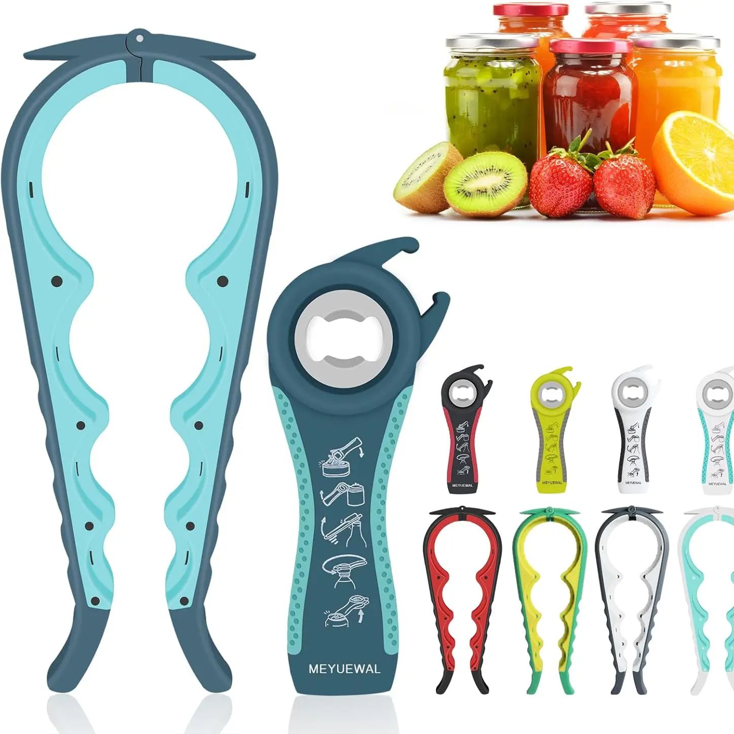 多機能缶オープナー 4イン1 飲料ボトル キャップツイスター - Electric Can Opener のレビューと価格