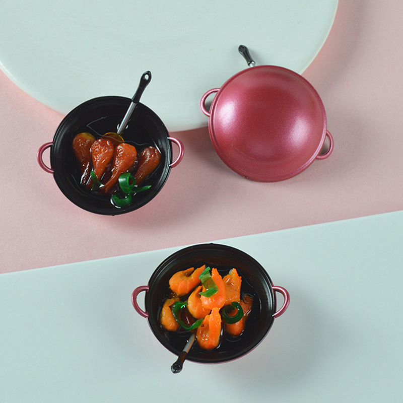 ドールハウスミニチュア DIY アクセサリーミニ金属調理鍋食 - Kitchen Gadgets Products のレビューと価格