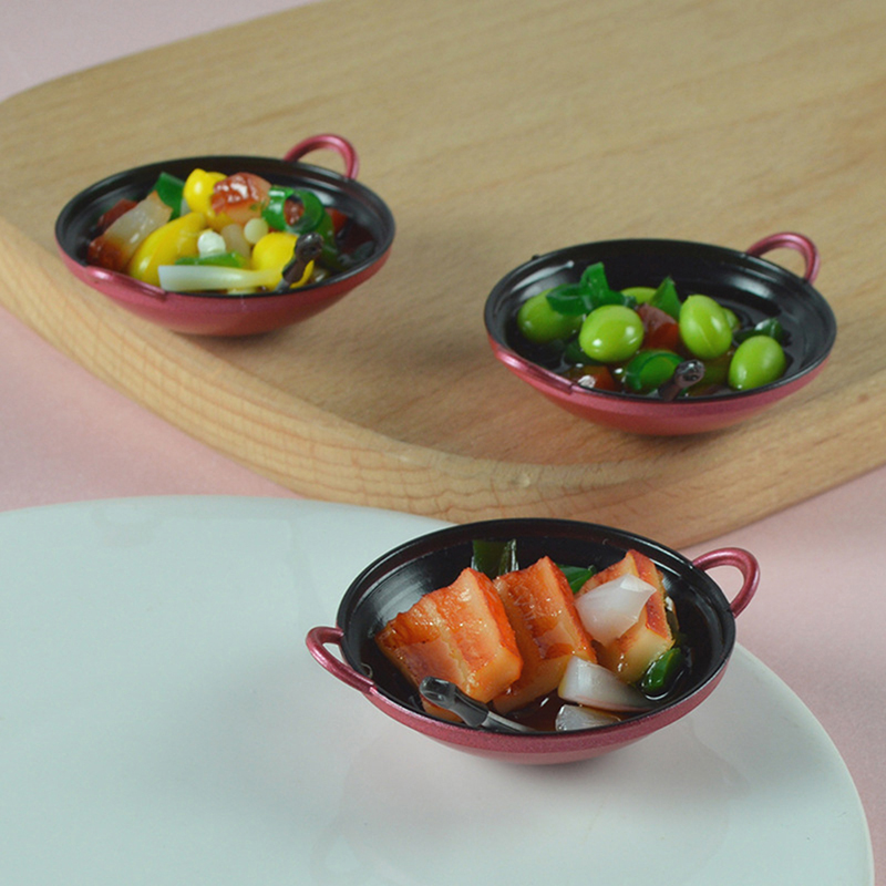 ドールハウスミニチュア DIY アクセサリーミニ金属調理鍋食 - Kitchen Gadgets Products のレビューと価格