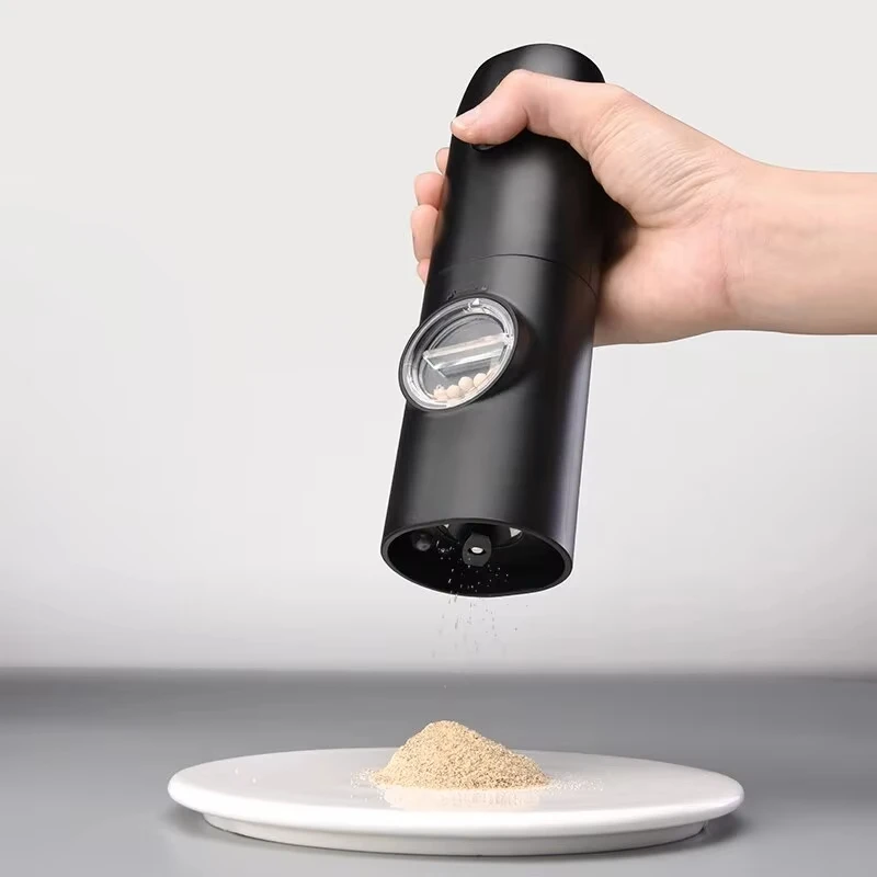 電動自動塩コショウグラインダーセット LEDライト付きグライ - Kitchen Gadgets Set のレビューと価格