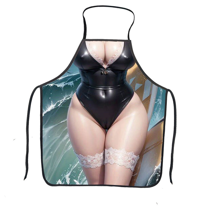 3D セクシーなプリントエプロン服防汚カバー調理耐油エプロン - Kitchen Gadgets To 3D Print のレビューと価格