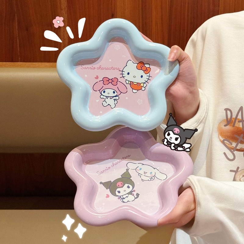 漫画猫プリントセラミック食器セット高価値ボウルプレート箸スプ - Kitchen Gadgets Set のレビューと価格