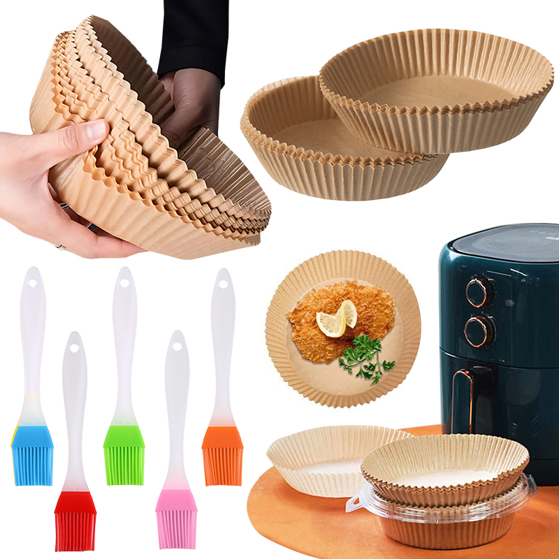 50/100枚入り エアフライヤー用紙皿 ランダムカラー オ - Kitchen Gadgets Set のレビューと価格