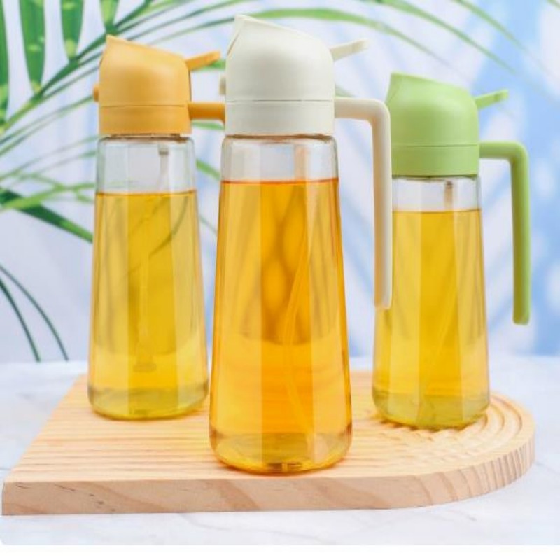 16オンス/470ml ガラス製オリーブオイルスプレーヤー、 - Kitchen Gadgets Oil Spray のレビューと価格