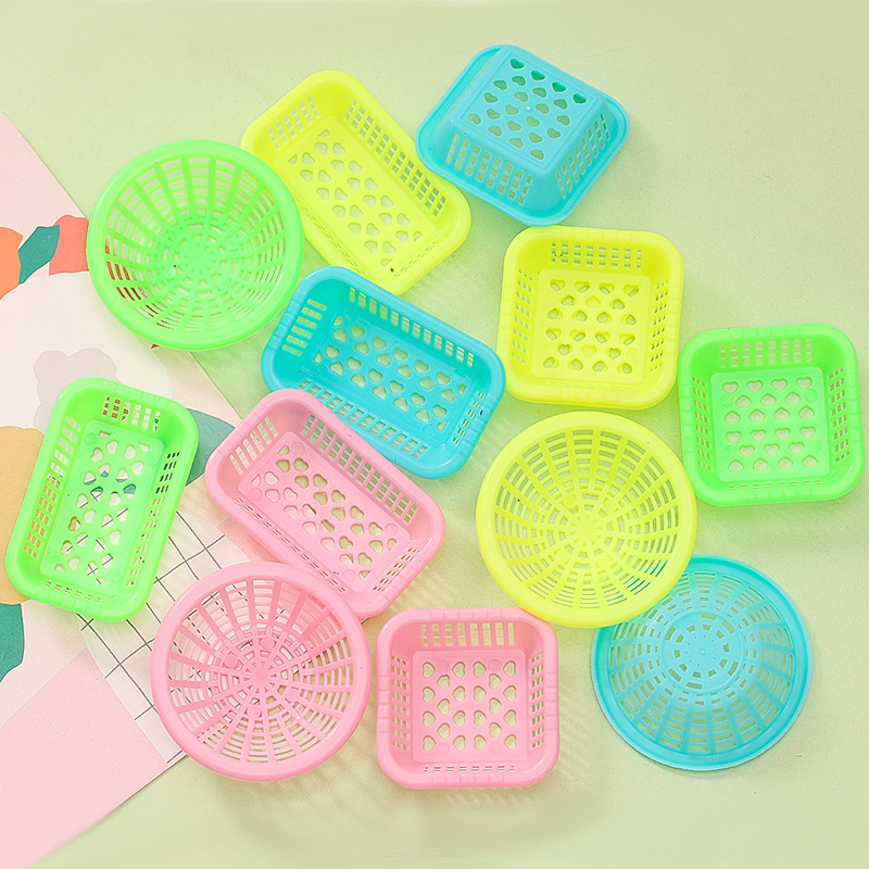 15個のミニチュアボックストレイ、ドールハウスミニバスケット - Kitchen Gadgets For Kids のレビューと価格