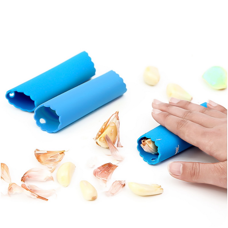 1pc マジックシリコーンニンニクの皮むき器野菜の皮簡単ピー - Kitchen Gadgets Hacks のレビューと価格