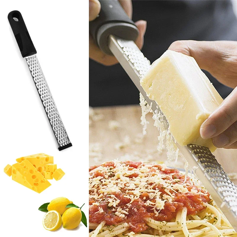 ステンレス鋼チーズおろし金スライサーレモンゼスターチョコレー - Kitchen Gadgets Hacks のレビューと価格