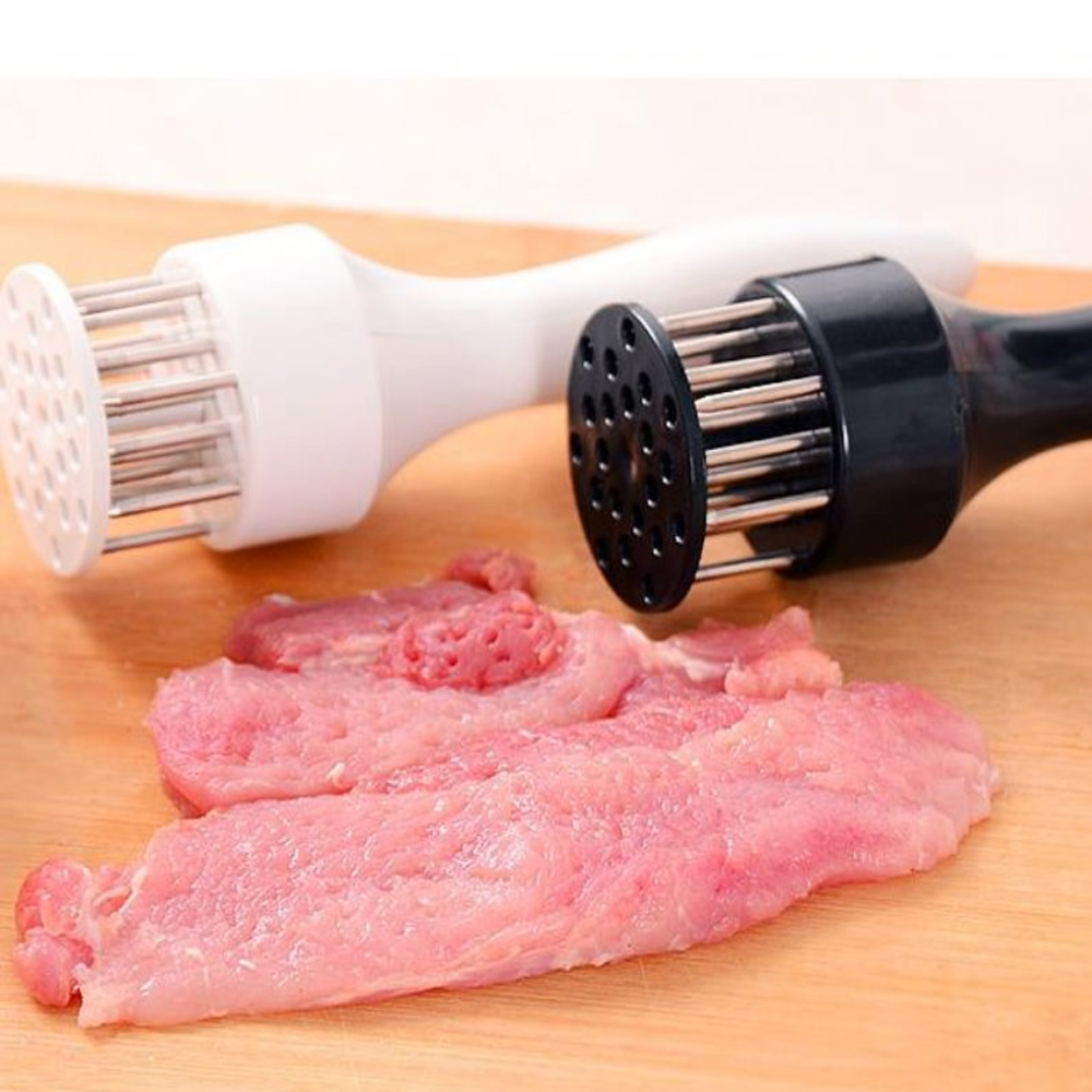 新しいステンレス鋼ルース肉針肉軟化剤家庭用クイック挿入牛肉ア - Kitchen Gadgets Hacks のレビューと価格