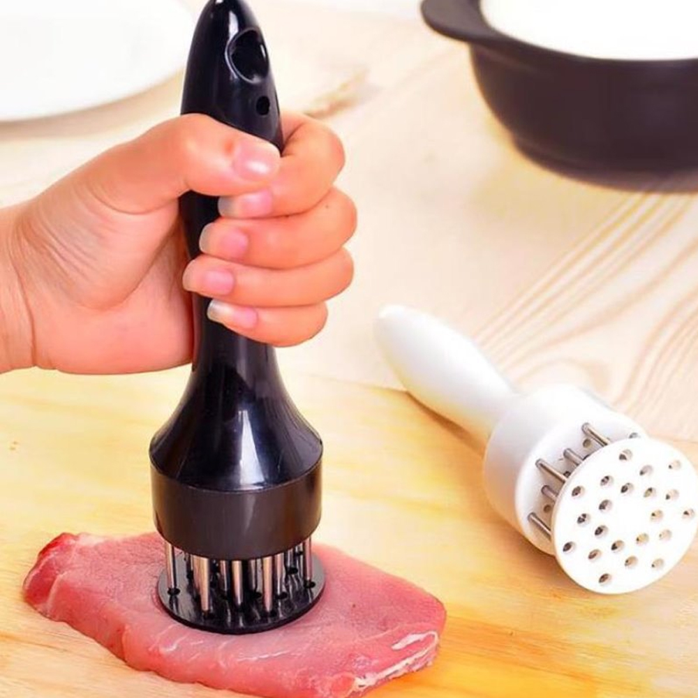 新しいステンレス鋼ルース肉針肉軟化剤家庭用クイック挿入牛肉ア - Kitchen Gadgets Hacks のレビューと価格