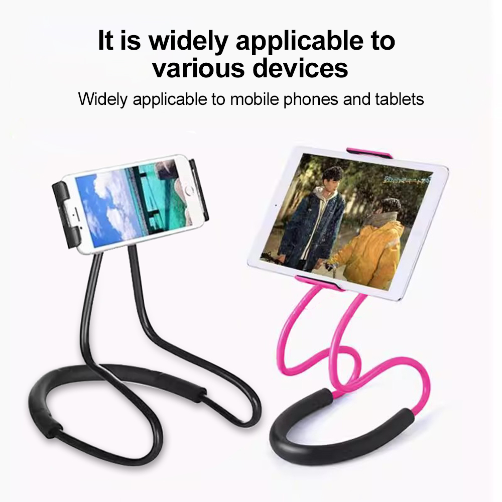 首掛け式怠惰な携帯電話スタンド、フレキシブルグースネック携帯 - Kitchen Gadgets Easy Life のレビューと価格